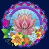 Diamantový obraz Mandala života a šťastia