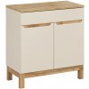 ArtCom Kúpeľňová skrinka s doskou BALI Cashmere D80/1 | 80 cm