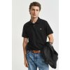POLOKOŠEĽA GANT REG SHIELD SS PIQUE POLO BLACK