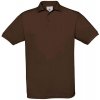 B&C | Safran, Piqué polo, hnedá, S