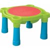 Detský záhradný stôl Sand and Water, 74 × 66 × 44 cm, plast, zelený, modrý, oranžový, M375