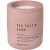 Vonná sviečka FRAGA, ⌀ 6,5 cm, Morská soľ & Sage, Blomus