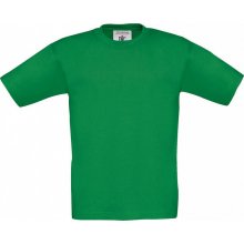 B&C detské tričko Exact 150/kids T-Shirt Írska zelená