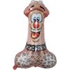 Diablo picante sado penis shaped party balloon