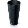 Prosperplast kvetináč Furu Slim Antracit 25 cm