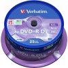 VERBATIM DVD+R(25 ks) Double layer/8x/8.5GB/spindle