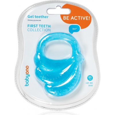 BabyOno Be Active Gel Teether hryzadielko Banana 1 ks