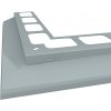 Den Braven Z4087 - Balkónový profil rohový 2 m RAL 8017