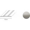 Döllken Profiles Prechodový profil DP 08 skrutkovací 35 x 930 mm, nerezový