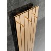 Radiátory - MC Montana | kúpelňové | DEKORATÍVNY RADIÁTOR S HÁČIKMI | veľkosť - 1800/450 mm, farba - Svetlý starožitný - polomatný