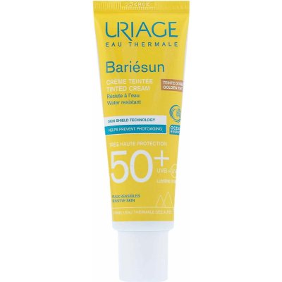 Uriage Bariésun Tinted Cream ochranný tónovaný krém na tvár SPF 50+ Golden Tint 50 ml