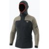 Pánska lyžiarska mikina DYNAFIT Speed Polartec s kapucňou rock khaki