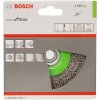 BOSCH Kotúčová drôtená kefa, zvlnený drôt, 115, nerezová oceľ 115 mm, 0,3 mm, M14 2608622107