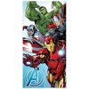 Jerry Fabrics Bavlnená osuška 70 x 140 cm Avengers Light blue