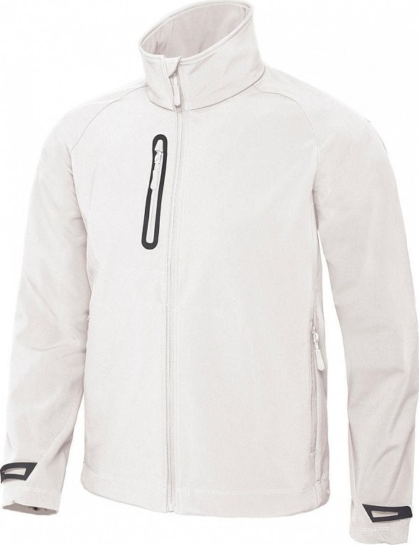 B&C Collection pánsky X-Lite Softshell/men Biela