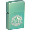 Zippo Mountain Badge