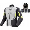 TEXTILNÁ BUNDA REBELHORN HIKER IV BLACK/GREY/FLUO YELLOW XS
