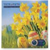 TL125000 SERVÍTKY 33x33 cm/20ks/3vrst. EGGS AMONG DAFFODILS