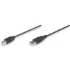 Manhattan Hi-Speed USB 2.0 kábel A-B M/M 1,8m, čierny 333368