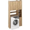 Skrinka nad práčku MIRALI, dub artisan