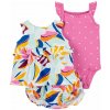 CARTER'S Set 3dielny body na ramienka, tielko, nohavičky Multi Floral dievča 3m