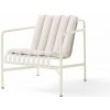 HAY Textilný podsedák Palissade Lounge Chair Low Soft Quilted Cushion, cream white