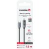 Swissten lcd kábel usb-c / lightning 1,5 m 71551076