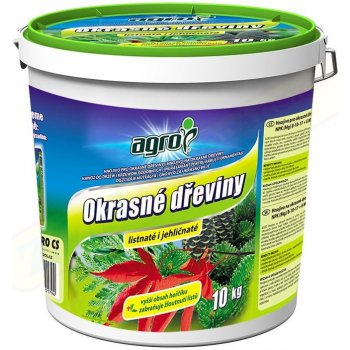 Agro Hnojivo pro okrasné dřeviny plast. kb. 10 kg