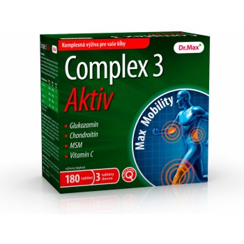 Dr.Max Complex 3 Aktiv 180 tabliet od 21,99 € - Heureka.sk