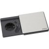 EVOline Square 80 Schuko s nabíječkou USB nerez