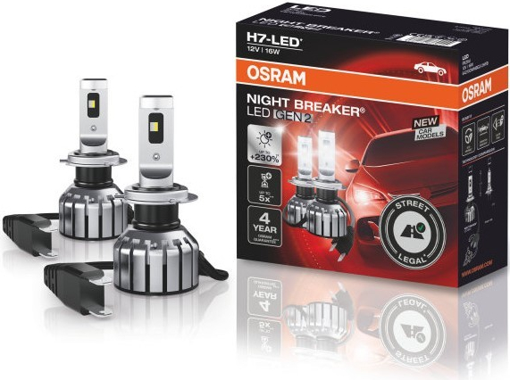 OSRAM NIGHT BREAKER® H7-LED GEN2 12V 19W 6000K
