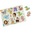2Kids Toys Drevené puzzle Safari 11 dielikov
