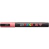 Dekoračný popisovač, 0,9 1,3 mm, UNI Posca PC 3M, koralový