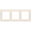 Rámček 3-násobný Nature matné sklo/krémová SIMON55 (Simon)