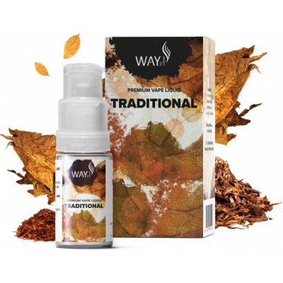 WAY to Vape Traditional 10 ml 0 mg