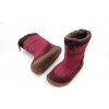Froddo BAREFOOT SNEHULE FRODDO UP TEX SNOW WOOL - BORDEAUX Veľkosť: 31, Vnútorná dĺžka topánky v cm: 20.1, Vnútorná šírka topánky v cm: 7.8
