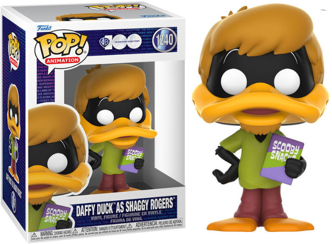 Funko Pop! 1240 Warner Bros Daffy as Shaggy