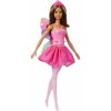 Mattel Barbie princezná balerína - Hnedovlasá bábika (FWK88)