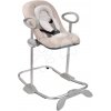 Detské polohovateľné lehátko Up & Down Bouncer IV Clay Beaba 4 výšky a 3 pozície béžové od 0 mes
