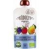 Rudolfs BIO vrecko Čučoriedka, hruška, malina s jogurtom 110 g od 6 mesiacov