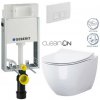 GEBERIT KOMBIFIXBasic vr. bieleho tlačidla DELTA 50 + WC CERSANIT ZEN CLEANON + SEDADLO 110.100.00.1 50BI HA1