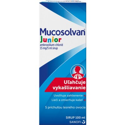 Mucosolvan ® Junior sirup 15mg/5ml 100 ml