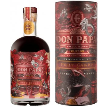 Don Papa Port Cask Finish 7y 40% 0,7 l (tuba)