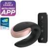 Vibrátor SATISFYER DOUBLE LOVE čierny