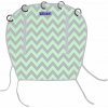 Dooky Clona Reversible Mint/Grey Chevron