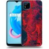 Picasee silikónový prehľadný obal pre Realme C11 (2021) - Organic red