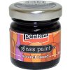 Nevypaľovacia farba na sklo PENTART 30ml - čierna