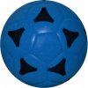 Molitanová lopta kopaná 22 cm s prelismi Modrá