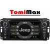 TomiMax Jeep Android 14 autorádio s WIFI, GPS, USB, BT HW výbava: 4 Core 2GB+16GB PX HIGH