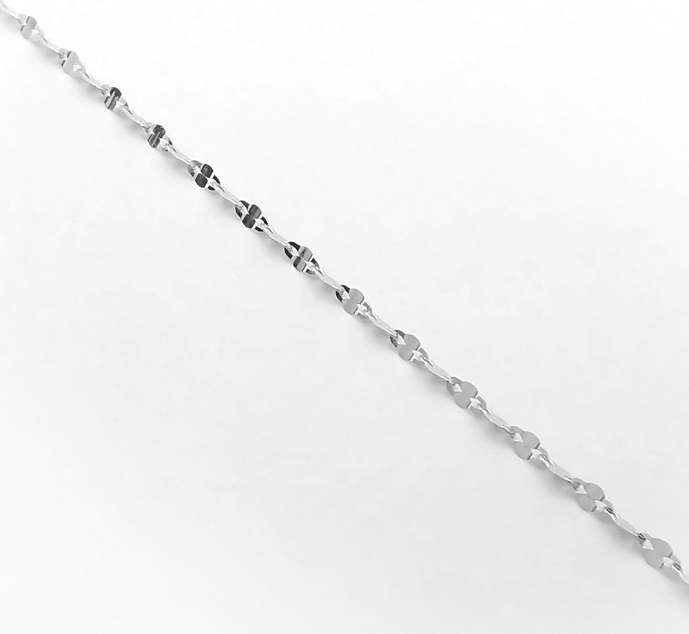Šperk Holíč Jemná retiazka z bieleho zlata ZR38B-45